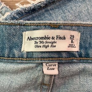 COPY - Abercrombie and Fitch Ultra high rise jeans